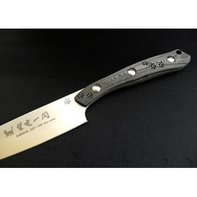 紫電一閃 ZDP-189 カーボン柄 ペティ スナネコver 