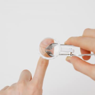 ルーペ付き　とげ抜き&爪切り　2個セット 