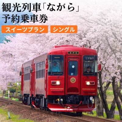 長良川鉄道　観光列車「ながら」 スイーツプラン 予約乗車券 (シングル) 