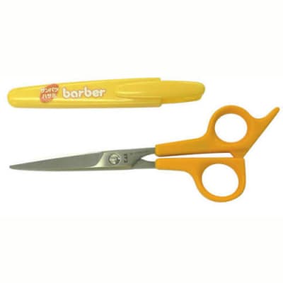 H13-76 ＜キャップ付ハサミ・スキハサミ＞■サンパツ・スキハサミセット (散髪用) ◇貝印