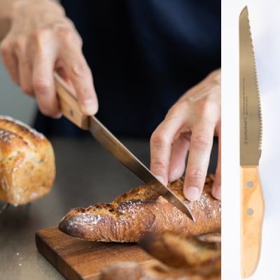 【12月31日までこの金額!】パン切りナイフ【せせらぎ】14cm パン切包丁 ブレッドナイフ 