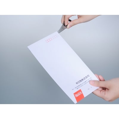 ペーパーナイフ ALLEX 【レッド】レターオープナー 文房具 文具 事務用品 オフィス用品