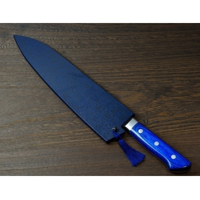 H55-17 剛シリーズ 牛刀包丁240mm 木製鞘付き【左利き用】