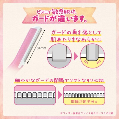 フェザーカミソリ 家族みんなで使えるカミソリ詰合せ