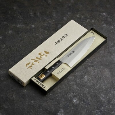 H37-22 正広作 ステンレス和包丁 出刃包丁 180mm