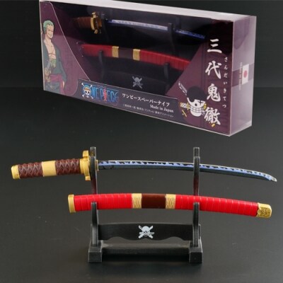 One Piece ワンピース ペーパーナイフ ロロノア ゾロ 三代鬼徹モデル H10 111 お礼品詳細 ふるさと納税なら さとふる