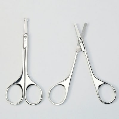 匠の技 鍛造 ムダ毛用鋏 鼻毛 ステンレス はさみ ハサミ ケア用品 関市