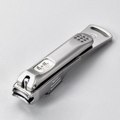ステンレス製高級爪切りS 金属キャッチャー付き G-1115