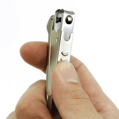 匠の技 ステンレス製キャッチャー爪切り(カーブ刃) G-1021