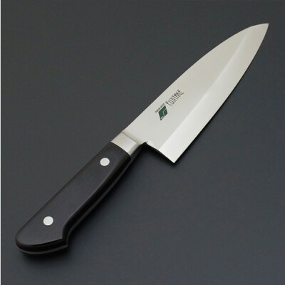 H56-06 フジタケ ステンレス ツバ付 出刃包丁 165mm