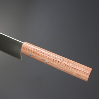 兼常作 モリブデン鋼 DSR-1K6 赤合板丸柄 三徳包丁 165mm