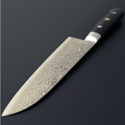 H165-03 フジタケ 粉末ハイス鋼 ダマスカス本鍛造 三徳包丁