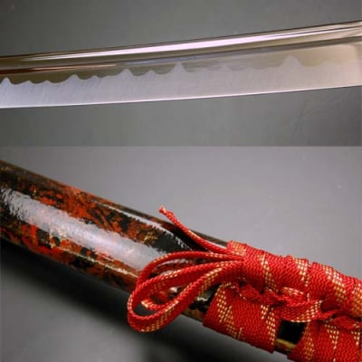 美術刀剣　模造刀　前田慶次郎利益拵え大刀(傾奇鞘)　戦国武将シリーズ