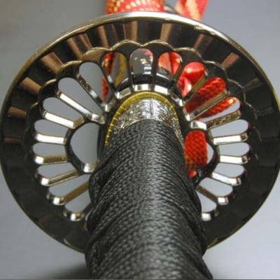 美術刀剣　模造刀　前田慶次郎利益拵え大刀(傾奇鞘)　戦国武将シリーズ