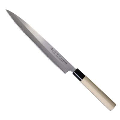 左利き用【濃州正宗作　ステンレス和包丁　刺身包丁240mm】　H7-106