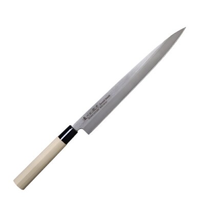 【濃州正宗作　ステンレス和包丁　刺身包丁270mm】　H8-110