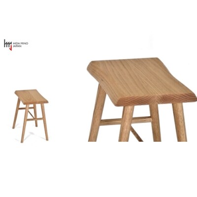 スツール/サイドテーブル【オーク材】JCW73014O ONO