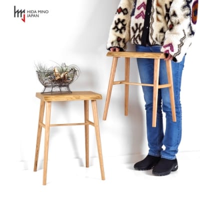 トールスツール【栗+オーク材】JCW-73005XOK ONO+K 