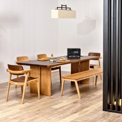 B.H.ベンチ【オーク材】JBH-DBO2011-120 PNO イス・椅子・チェア