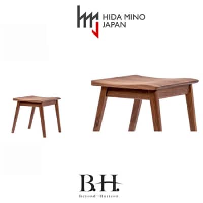B.H.スツール【ウォルナット材】JBH-DSW2012 PNW