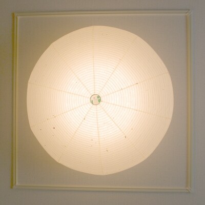 和紙照明【washi LEDシーリングライト】ルナ SC-007 美濃粕紙～和室 