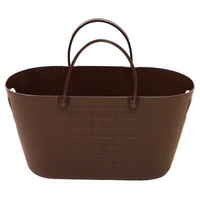 【エコマーク製品】トヨテックバスケット　同色(茶・茶)セットD10-11