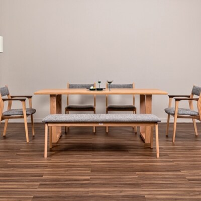 IGNITE テーブル180cm【オーク材】JIG-TTO1180/DLO3 PNO