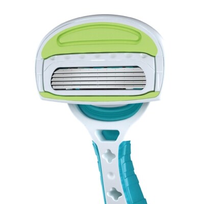 ＜5枚刃使い捨てカミソリ＞■アクアフィット 6本(2本入×3個)◇貝印 H5-204