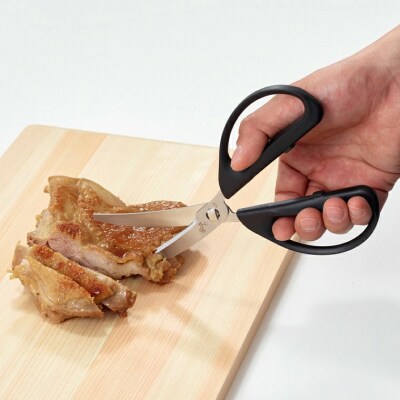 ＜清潔に使えるセパレート仕様＞■関孫六 レギュラーカーブキッチン鋏◇貝印