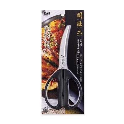 <清潔に使えるセパレート仕様>■関孫六 レギュラーカーブキッチン鋏◇貝印