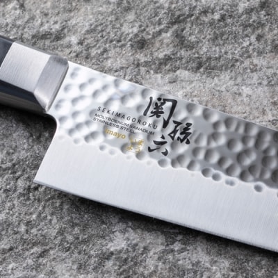 <職人の技巧を連想させる追目模様包丁> H13-67 ■関孫六 いまよう 牛刀150mm◇貝印