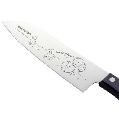Animarch　いぬ　三徳包丁　H8-16