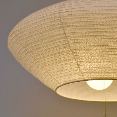 【天井照明】美濃和紙照明 ペンダントライト spin 極み麻葉 SPN3-1113