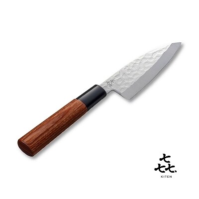 「㐂.」KITEN  槌目　小出刃包丁