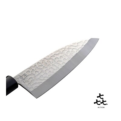 「㐂.」KITEN  槌目　出刃包丁