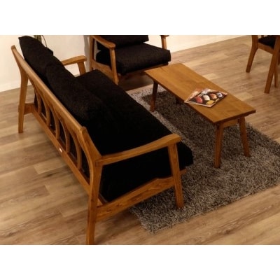 C.S.リビングテーブル兼ベンチ【国産栗材】JCS-LT11-110-6 PBK