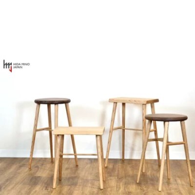 ハイスツール/サイドテーブル【オーク材】　JCW73016O ONO