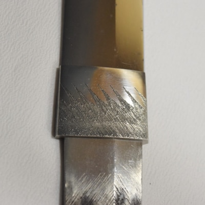 【職人技】ハバキ製作(銀一重)【日本刀・刀装具】　( 濃州堂 )