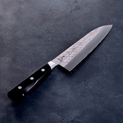 虎徹 ヤスキハガネ青紙2号 三徳包丁 180mm(安田刃物)H45-27 