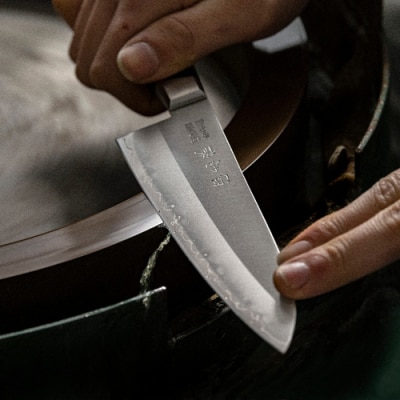 源虎徹 スウェーデン鋼 三徳&ペティ 包丁2本セット(安田刃物)