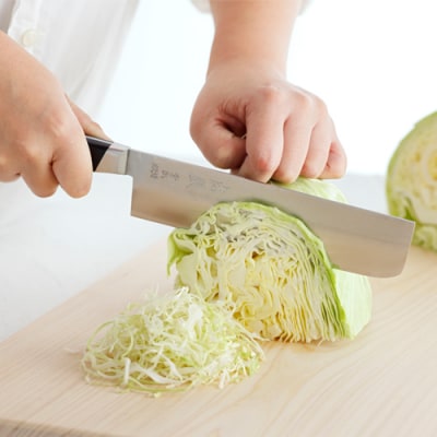 虎徹 ヤスキハガネ青紙2号 菜切包丁 165mm(安田刃物)H45-28 