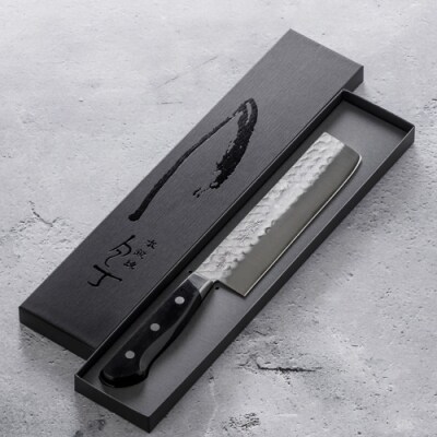 虎徹 ヤスキハガネ青紙2号 菜切包丁 165mm(安田刃物)H45-28 