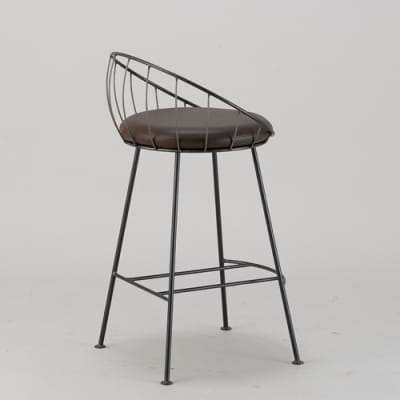 D154-01 Hoopカウンターチェア SH720mm (鉄製家具/椅子)