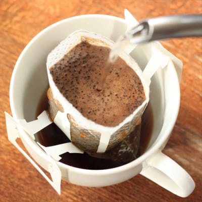 カフェ・アダチ アダチブレンドドリップバッグコーヒー6P&焼き菓子2種(各3個)詰め合わせ