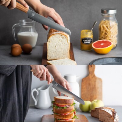 曜　いろは　3層鋼　パン切り包丁　31859000001 H20-103