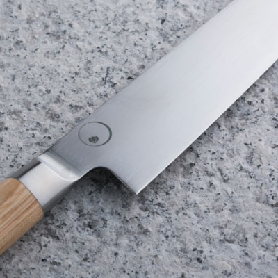 ■ミシュラン料理人　橋本幹造　両刃包丁　刺身 ◇ 貝印 (AB5514)