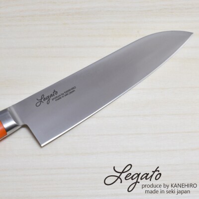 H20-34 レガート 抗菌ハンドル 三徳包丁 180mm
