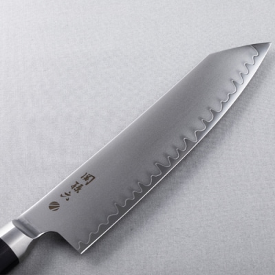 ＜関孫六高品質シリーズ・両刃付＞■関孫六　要　切付包丁6寸半(195mm) H75-15