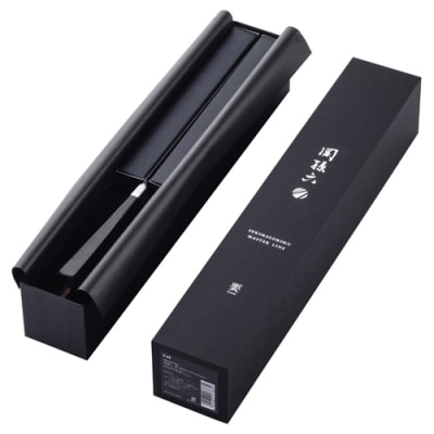 ＜関孫六高品質シリーズ・両刃付＞■関孫六　要　切付包丁6寸半(195mm) H75-15