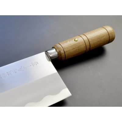 H9-40 ステンレス製中華包丁 175mm 関鍔蔵作